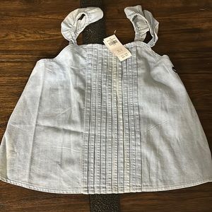 NWT- Abercrombie Kids-Girls Jean Tank Top